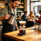 Coffee Bean Scale with Timer Precision LED Display Rechargeable - Image 2