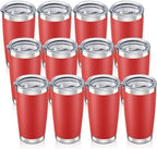 20 oz Tumbler with Lid Stainless Steel Insulated Tumblers Bulk Cups Mug by Orebigo
