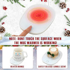 Sieral 3 Pcs Christmas Chaos Coordinator Coffee Mug Warmer Gift Set - Image 6