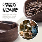 Premium Walnut Wood Coffee Scale, 0.1g Precision Digital Scale - Image 3