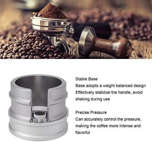 Aluminum Espresso Tamping Station Organizer (Silver) - Image 3