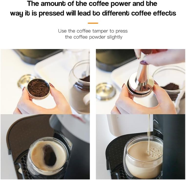 Stainless Steel Refillable Coffee Pods Capsules Reusable Metal Coffee Pod Refillable Filter Cup for Nespresso Vertuo Plus Series - Image 3
