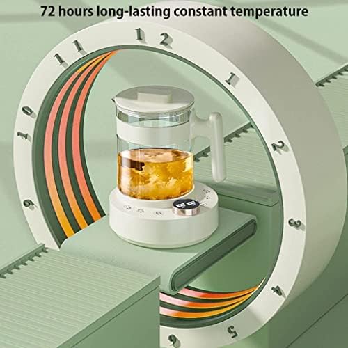 Rieort Electric Kettle Borosilicate Glass Tea Kettle Intelligent Temperature Control Design Hot Water Boiler 1.5l/52.8oz Electric Kettle Portable - Image 4