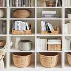 StorageWorks Pantry Baskets for Organizing, Hyacinth Storage Baskets, 2Pack - Image 4