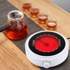 752-932℉ Electric Mini Stove, Portable Hot Plate, Electric Heater with Adjustable Power for Teapot/Kettles/Ceramic/Glass Kettle, Electric Stove for Boiling Water, 2 Setting 400-700w (White) by Unknown
