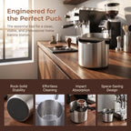 ibasenice Stainless Steel Coffee Knock Out Box with Removable Knock Bar - Image 3