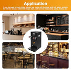Commercial Milk Frother, 3KW 12L Multi-Purpose Full-Automatic Steam Boiling Water Frothing Machine Steam Milk Frothing Machine with 12H Timing Function for Tea Coffee Dessert Milk (BLACK) - Image 4