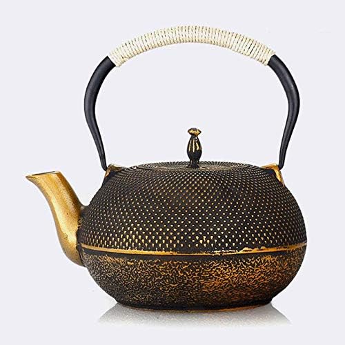 Tea Kettle,1.8L Large Japanese Cast Iron Teapot with Stainless Steel Infuser for Electric Ceramic Stove, Healthy Tetsubin Tea Kettle As Gift - Image 2