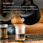 Fellow Stagg Handblown Double Walled Glass Coffee Mugs 10 oz, Set of 2 - Image 4