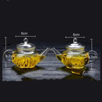 250ml Filterable Heat-resistant Glass Teapot Wall or With Stainless Steel Spring Clear Tea Pot - Image 3