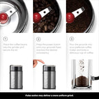 Bodum Bistro Electric Blade Coffee Grinder, Brushed Stainless Steel - Image 3