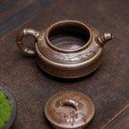 Tea Kettle Office Original Ore Kung Fu Tea Set Home Tea Room Retro Stoneware Teapot Ceramic Tea Infuser - Image 4