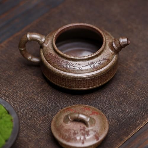 Tea Kettle Office Original Ore Kung Fu Tea Set Home Tea Room Retro Stoneware Teapot Ceramic Tea Infuser - Image 4