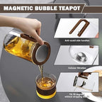 Enchanted Tea Pot, Magic Teapot, Glass Teapot with Infuser, 800ML - Image 3