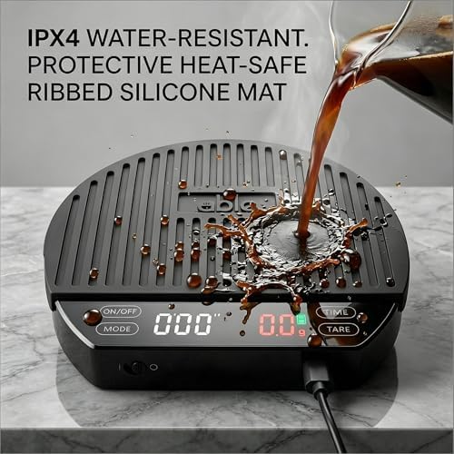 Espresso Scale, 0.1g, Auto Tare & Auto Timer, USB-C - Image 5