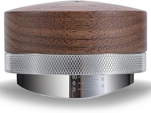 Espresso Tool Set for Gaggia Classic, Classic Pro, Classic Evo & E24 – Bottomless Portafilter 58mm with Walnut Handle, 58.5mm Calibrated Tamper, Coffee Distributor and 2pcs Puck Screen - Image 4