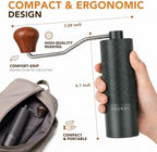 Portable Manual Coffee Grinder, Adjustable Stainless Steel Burr - Image 3