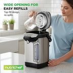 NutriChef Hot Water Dispenser, 4L Water Boiler and Warmer - Image 6