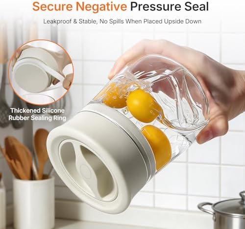 2-Pack 17oz Overnight Oats Container with Airtight Twist-Seal Lid - Image 6