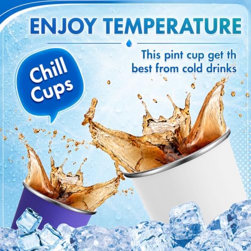 Mimorou 8 Pack 16 oz Stainless Steel Cups Metal Cup, Bright Color - Image 4