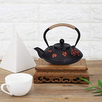 30oz Cast Iron Teapot, Japanese Tetsubin with Straight Hook Spout, Tea Kettle for Home, Tea House - Image 2