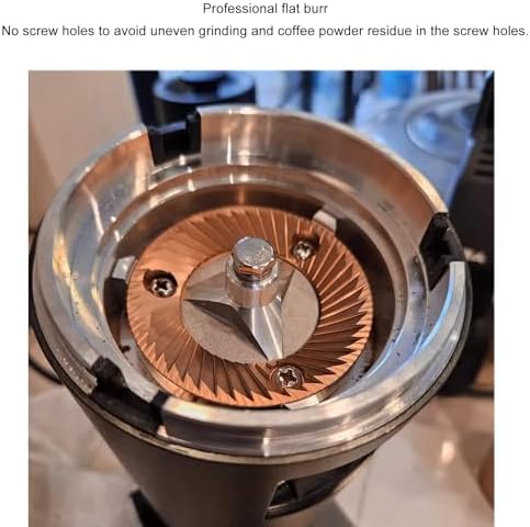 2PCS Coffee Grinding 64mm Flat Burrs, TitaniumPlated Multi Purpose Coffee Grinder Flat Burrs for DF64 DF64P DF64E DF64V for E5P E6P E37J - Image 6