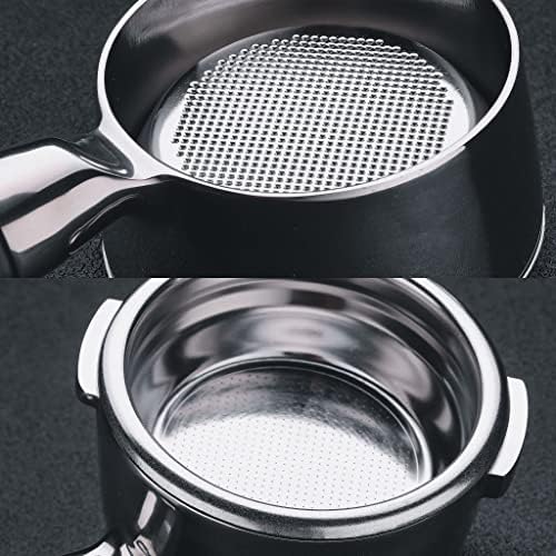 Normcore Bottomless Portafilter for Gaggia 58mm with Stainless Steel Head and Filter Basket and Ergonomically Designed Anodized Aluminum Handle (Basket Included) - Espresso Machine Portafilter - Image 5