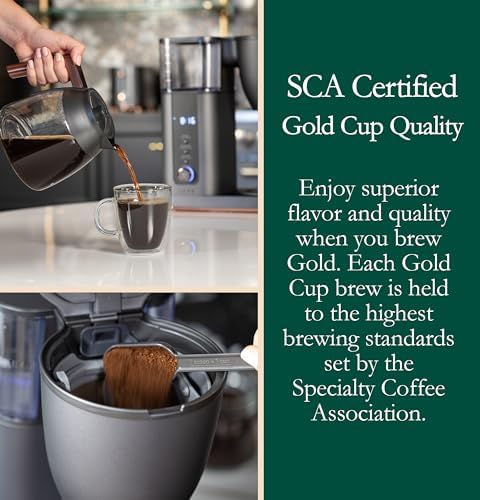 Café Specialty Drip Coffee Maker 10-Cup Glass Carafe, Hot or Iced, SCA - Image 5