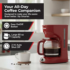 MUELLER HOME 12-Cup Red Coffee Maker - Image 2