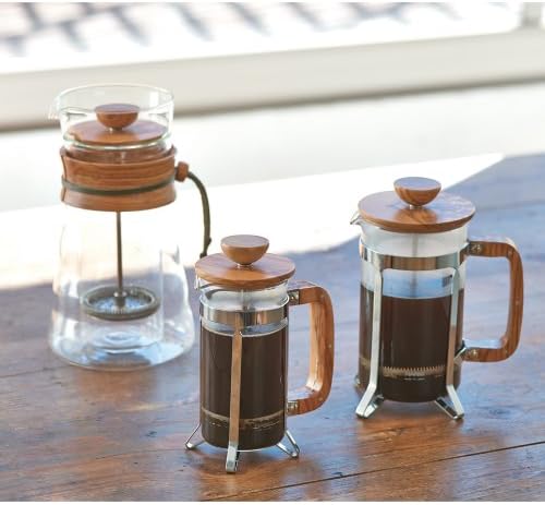 Hario Olive Wood Coffee and Tea Press, 600ml - Image 2