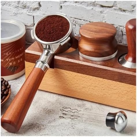 58MM 3 Ears Coffee FilterStainless Steel Bottomless Coffee Portafilter Handle Barista Tool(58mm Barsetto-E1) - Image 7