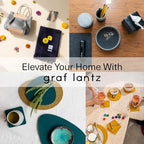 Graf Lantz - Bierfilzl Merino Wool Square Coasters Set of 4 - Granite (4"x4"x5mm) - Absorbs 30% of Weight - Natural German Wool - Heat Resistant, Sustainable, Reusable - Home Decor, Coffee Table Decor - Image 6