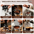 Espresso Accessories Kit, 51mm Coffee Tamper, 28PCS - Image 3