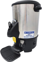 6L/6.3QT Hot Water Dispenser Commercial Electric Hot Water Bucket 1500W Fast Boiling with Temperature Control Electric Kettle for Office Restaurant Tea Shop & Event Venues 110V by EQCOTWEA