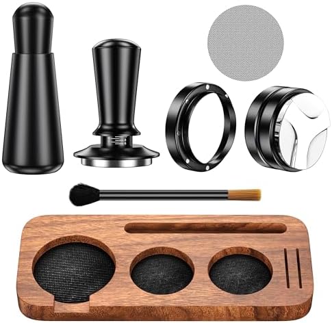 7PCS Espresso Accessories Kit，54mm Coffee Tamper Set Fits Breville by YOZYU