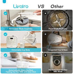 50.73oz Nut Milk Maker Machine: 12 in 1 Automatic Soy Milk Maker with Detachable Design, Homemade Juice,Almond,Oat Milks for Plant Based Milks, 24H Delay Start/Keep Warm/Auto-Clean/Safety Lock - Image 4