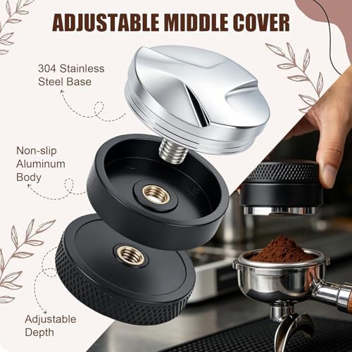 Espresso Accessories Kit, 51mm Coffee Tamper, 28PCS - Image 4
