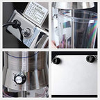 Milkshake Maker Machine with 29 OZ Cup Stainless Steel Electric Milk Foam Beverage Blender with Mixing Cup 2 Speeds Electric Milk Frother Machine Fully Automatic for Cafes/Shakes/Bars - Image 2