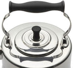 BonJour Tea Stainless Steel and Copper-Base Gooseneck Teapot / Teakettle, 2-Quart - Image 6
