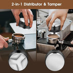 Reoszeank 58mm Espresso Accessories Kit, Distributor, Tamper, WDT, Funnel - Image 2