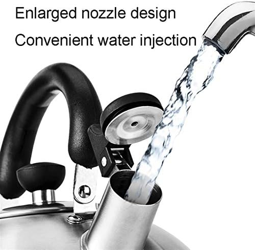 Whistling Kettle Tea Kettle Stovetop Teapot|Tea Pots for Stove Top|Tea Kettle| Stainless Steel Tea Kettle |Large-Capacity |5 Layers Extra Thick| Suitable for All Types of Stoves - Image 6