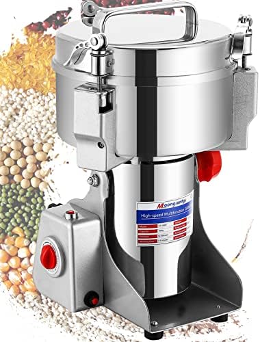 Moongiantgo Grain Mill Grinder Commercial Spice Grinder, 2500g Swing, 110V by Moongiantgo