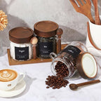 3 Pcs Coffee and Sugar Container Set, 31,24,18 oz - Image 5