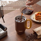BABLOV Coffee Tumbler with Straw 23oz Insulated Travel Coffee Mugs - Image 2