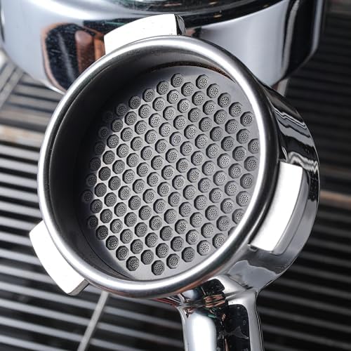 58mm Espresso Must Haves Tools Includes Portafilter Funnel, Self Leveling Tamper, Coffee Distributor, Espresso Needle Whisk and Puck Screen - Image 6