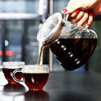 Coffeemaker Pots Coffee Pot,350ml 600ml 800ml Glass Dripper, Insulated handle To Keep Your Pour Over and Fresh Drip Kettle(350ml) - Image 6