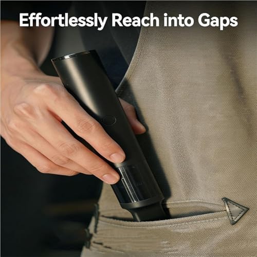 Professional Coffee Vacuum Cleaner, Handheld Electric Grinder Cleaning Tool with 2 Nozzles 2 Filters 23g Powder Collection Bin for Espresso Desktop Powder - Image 5