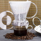 Clever Coffee Dripper | Large 18 oz | Clear | BPA-Free | 100 Filters - Image 6