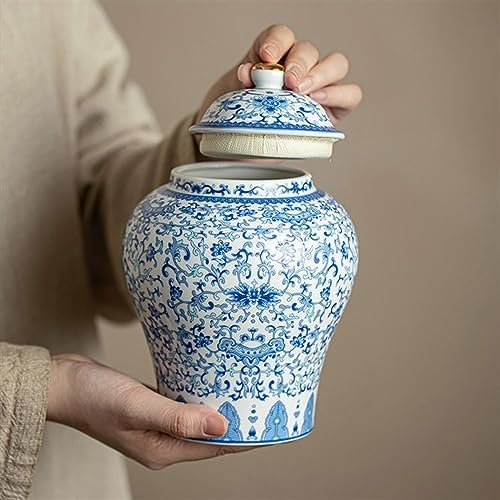 Tea Tins Vintage High-grade Celadon Loose Leaf Tea Canister Kitchen Sealed Storage Jar Tea Warehouse Tea Storage Container - Image 4