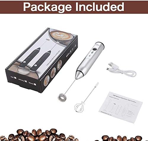 Zoocura Electric Whisk Milk Frother with 2 Whisks, Handheld Foam Maker For Coffee, Latte, Cappuccino, Hot Chocolate, Durable Drink Mixer - Image 6
